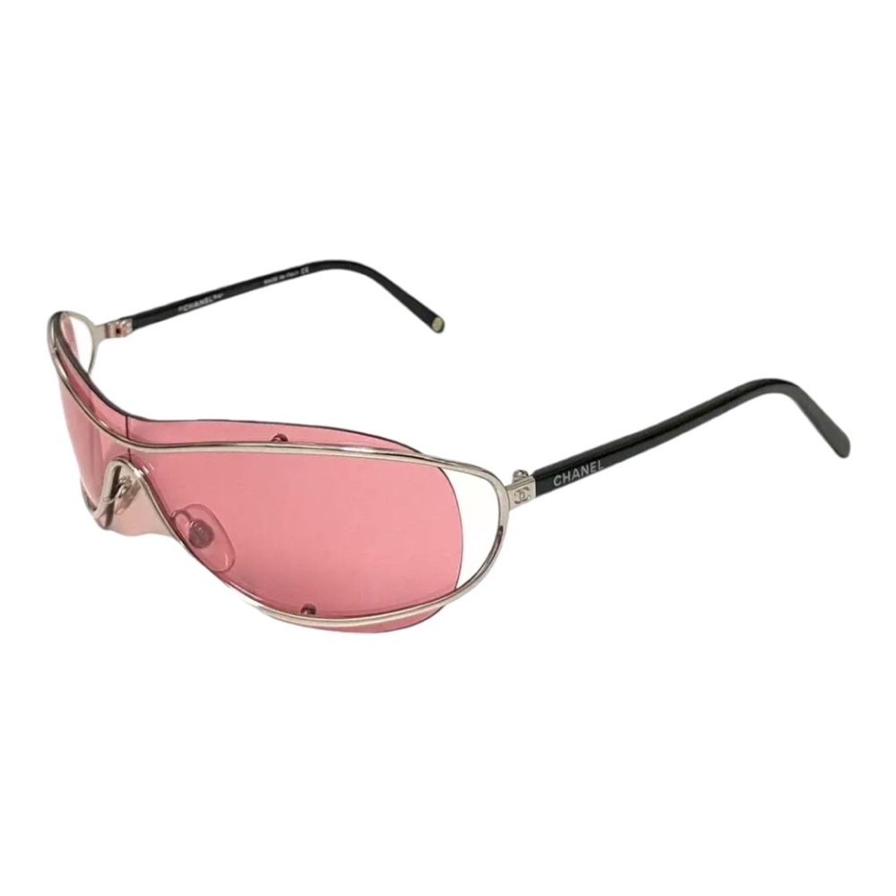 Rare Y2K CHANEL Pink Sunglasses — Model 4028